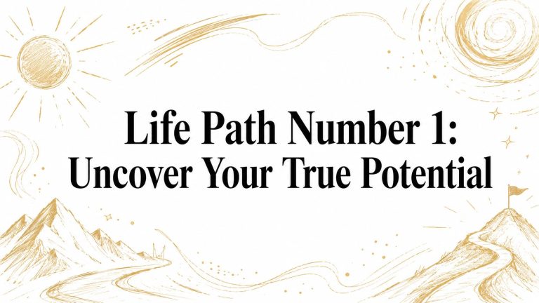 Life Path Number 1: Uncover Your True Potential